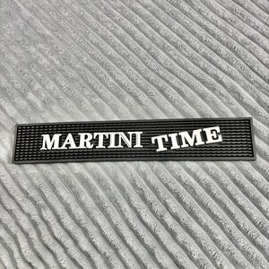 Bar Mat Silicone Rubber‎ Non Slip Barware "Martini Time"